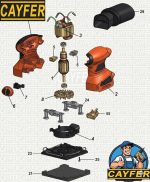 DESPIECE LIJADORA BLACK DECKER QS800 - Imagen 2