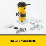 FRESADORA ROUTER DE MANO STANLEY 550W - Imagen 3