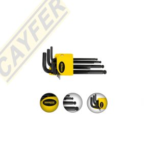JGO 9 LLAVES HEXAG 1.5 A 10mm STD