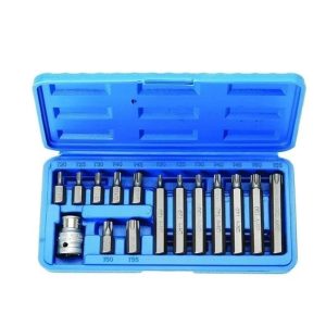 JUEGO PUNTAS TORX 15 PZAS.ENC.1/2