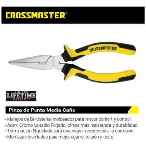 PINZA PUNTA M.CAÑA PROF.CROSS. 8