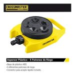 ASPERSOR DE PISO 5 PATRONES CROSS