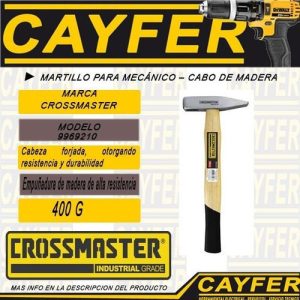 MARTILLO MECANICO CROSS. 400g