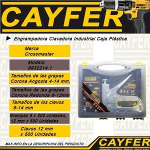 ENGRAPADORA IND. CAJA PLAST. CROSS