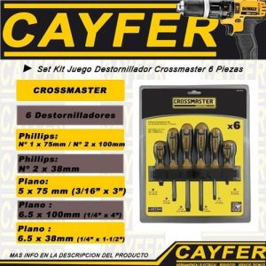SET DESTORNILLADORES 6PCS