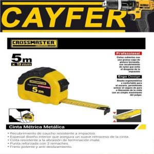 CINTA METRICA PROF 5m CROSS