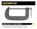 PRENSA G H.F 5 L=127mm CROSS - Imagen 2