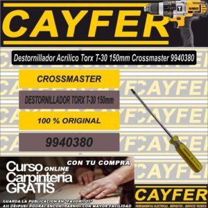 DESTOR.ACRIL TORX T-30 L-150mmCROSS