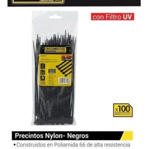 PRECINTO NYLON 3.6x250mm NEGR CROSS