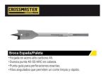BROCA DE ESPADA CROSSMASTER 10mm - Imagen 5