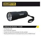 LINTERNA ALUMINIO 9 LED CROSSMASTER - Imagen 4