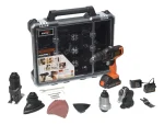 Kit Taladro Matrix 6 En 1 Herramientas + accesorio con maletín de transporte