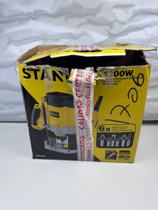 !!OCASION !! Fresadora Stanley SRR1200 1200W (COD 3 ) - Imagen 9