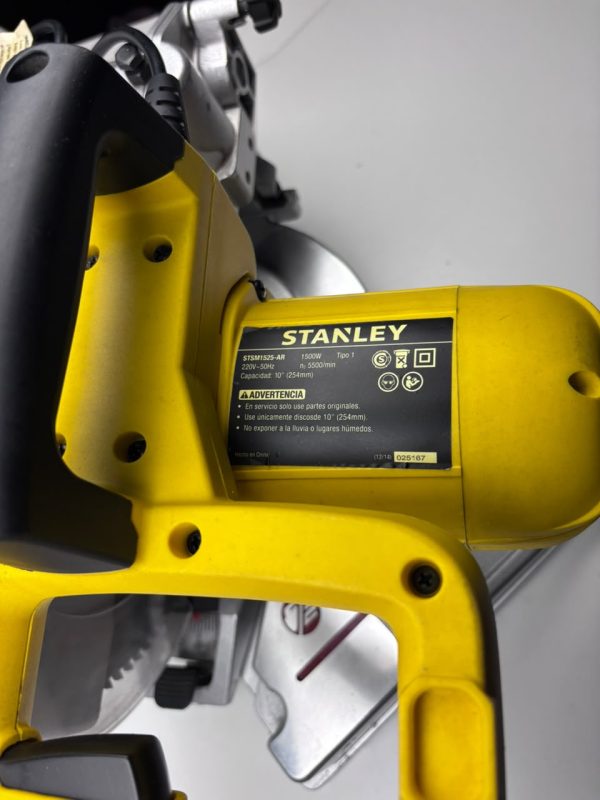 !! OCASION !! Sierra Ingletadora Stsm1525 Stanley 1500watts (COD 4 ) - Imagen 5